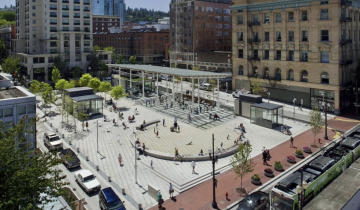 Clay Commons in Director Park 